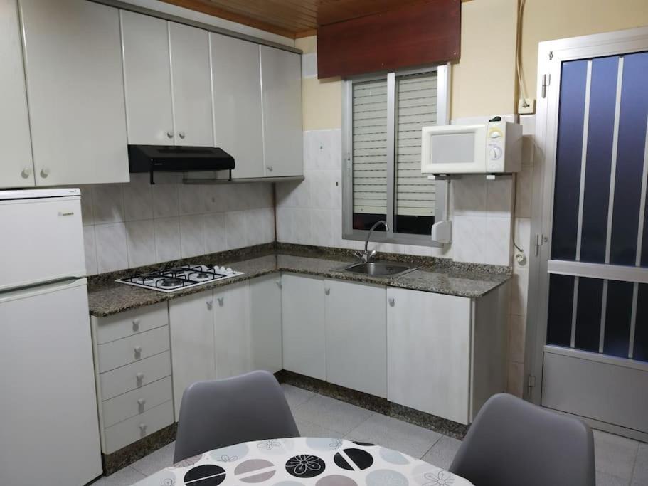 Apartamento Con Terraza Y Vistas Al Mar Bueu Buitenkant foto