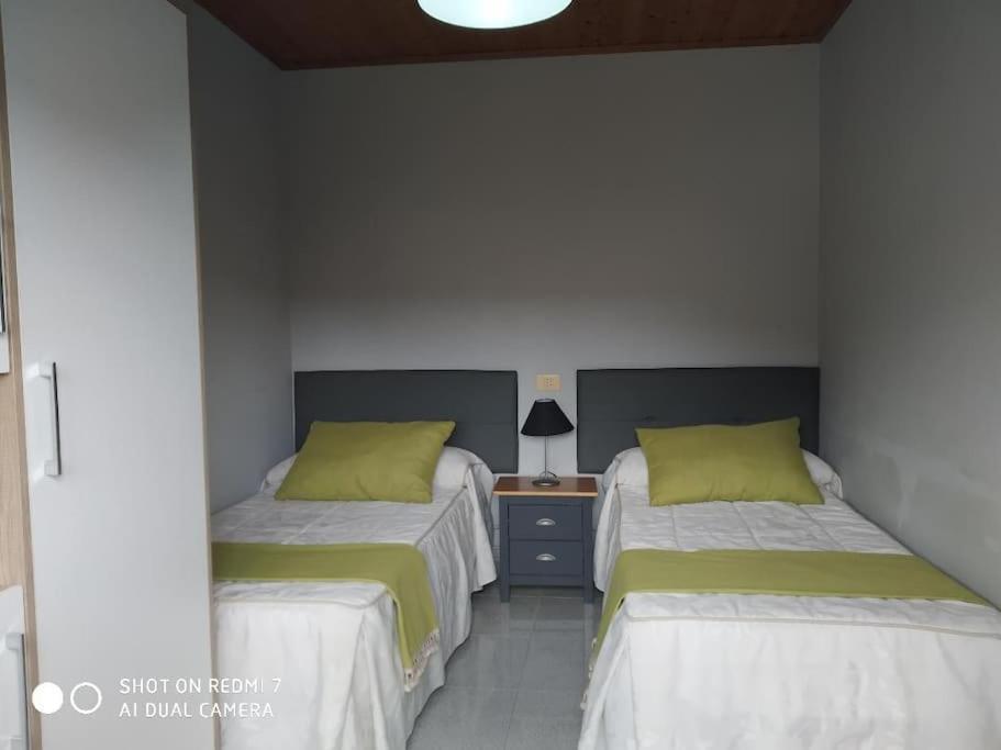 Apartamento Con Terraza Y Vistas Al Mar Bueu Buitenkant foto